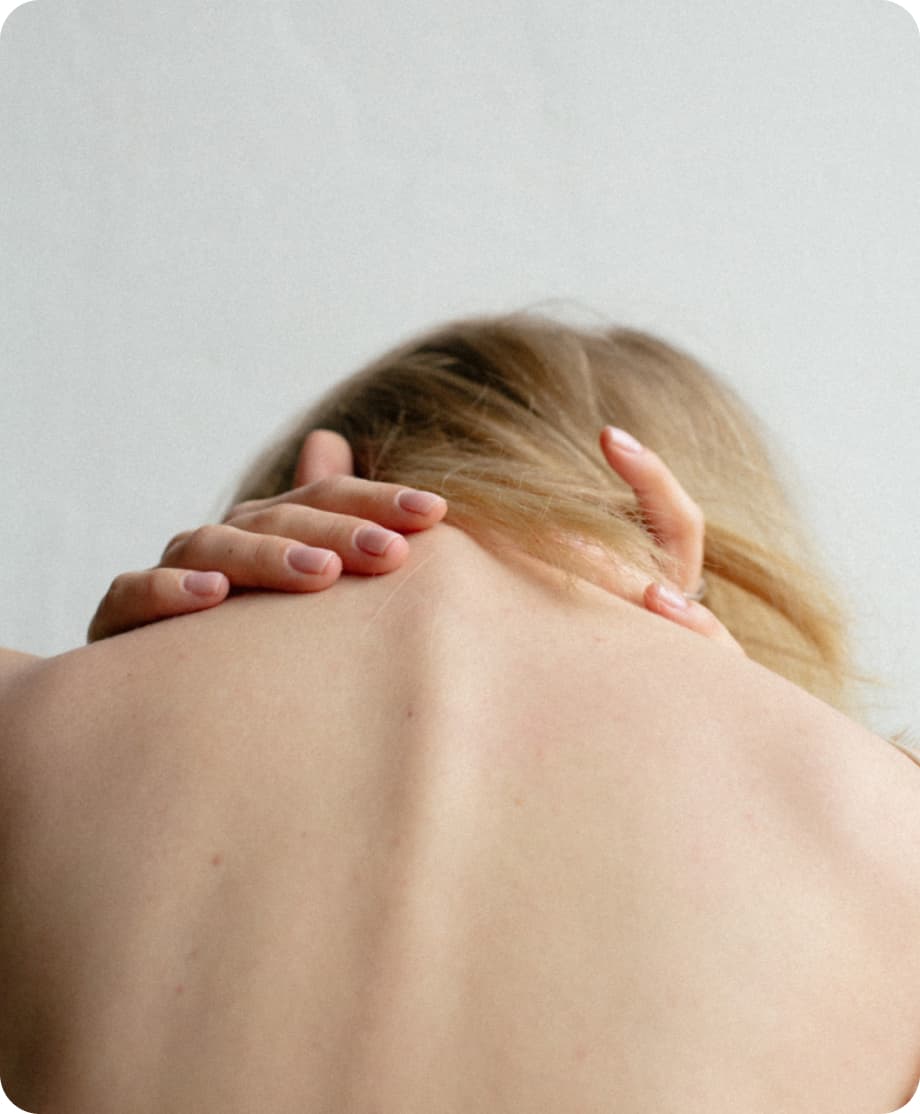 Woman back